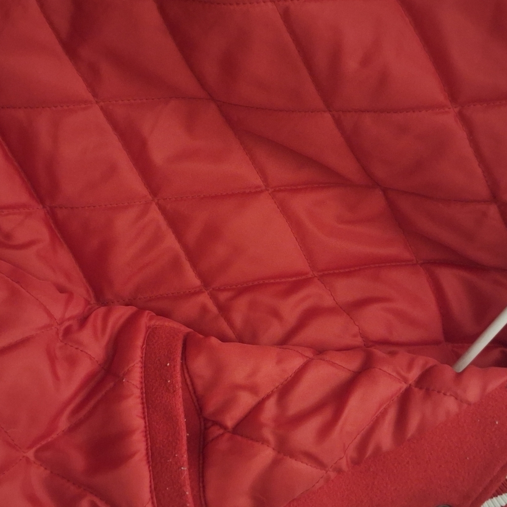 Red and White Varsity Jacket - Picture 3 of 7